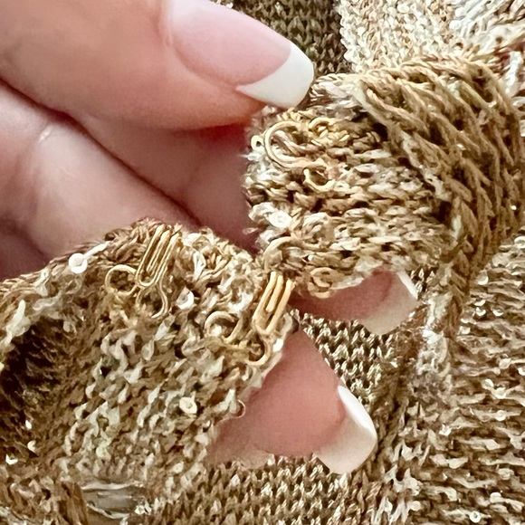 Authentic Balmain Distressed Sequin Embellished Cardigan - Picture 10 of 11